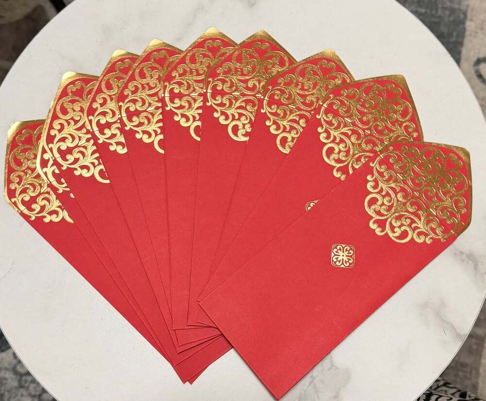 10x New Year Wedding Red Envelope Rat Year Chinese Spring